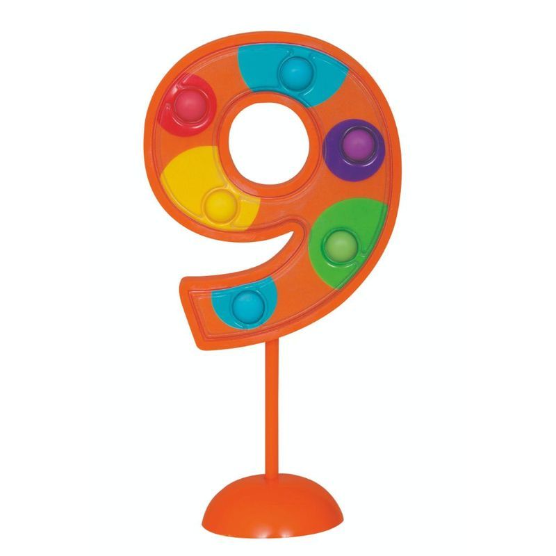 Unique - Flashing Number Decoration Number 9 1pcs