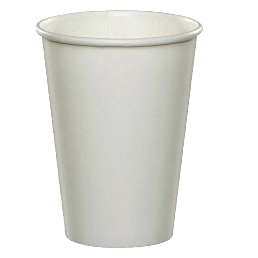 Party Zone - Touch of Color Cup 9oz 24pcs - White