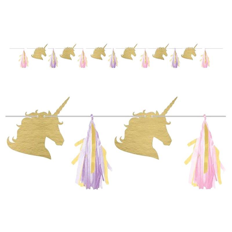 Creative Converting - Unicorn Sparkle Tissue Tassel Garland