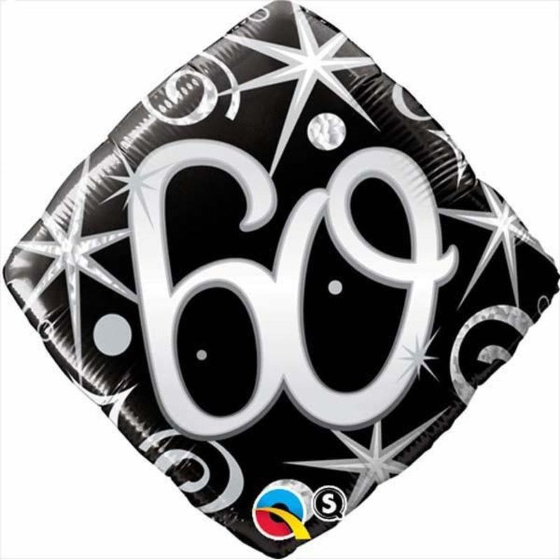 كوالاتيكس - بالون معين 60 سنة - 18 إنش