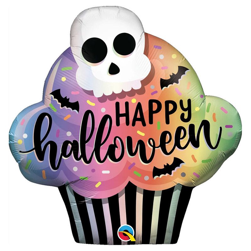 كوالاتيكس - بالون فويل - Happy Halloween كب كيك - 32 إنش