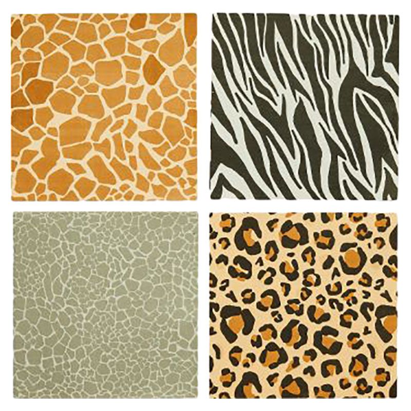 Hootyballoo - Animal Print Paper Napkins - 16pcs
