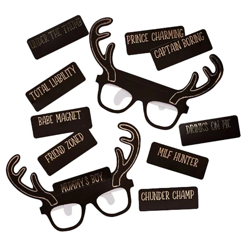 Hootyballoo - Stag Squad Glasses - 10pcs