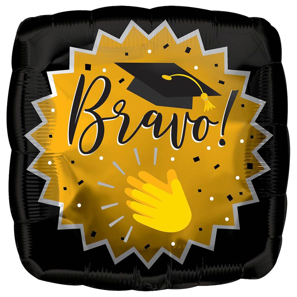 Anagram - Bravo Emoticons Foil Balloon