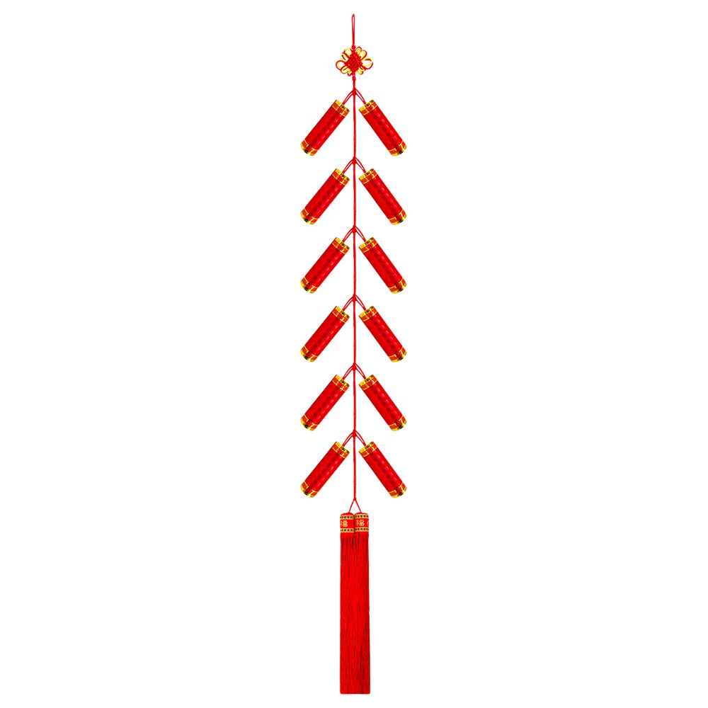 Party Magic - Traditional Decoration - 9x140 cm - Red
