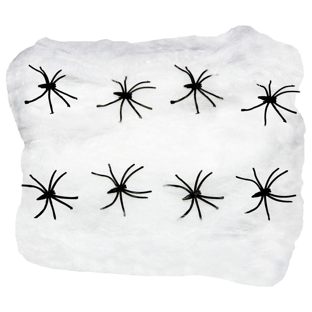 Party Magic - Spider Web White with 12 Spider 300g