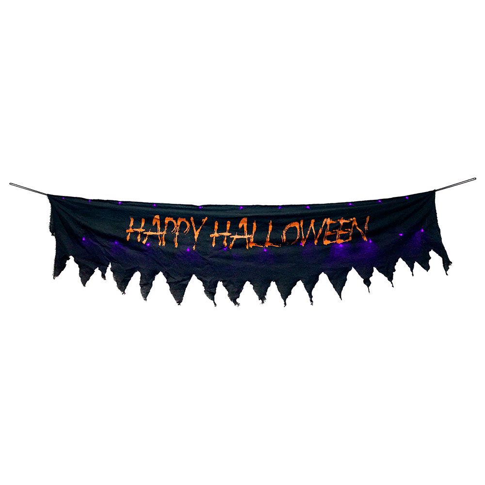 Party Magic - Light Up Curtain - Black