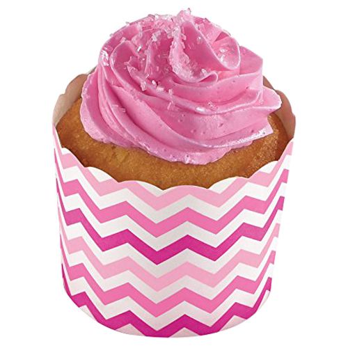 Amscan - Paper Snack Cups Large 24pcs - Pink
