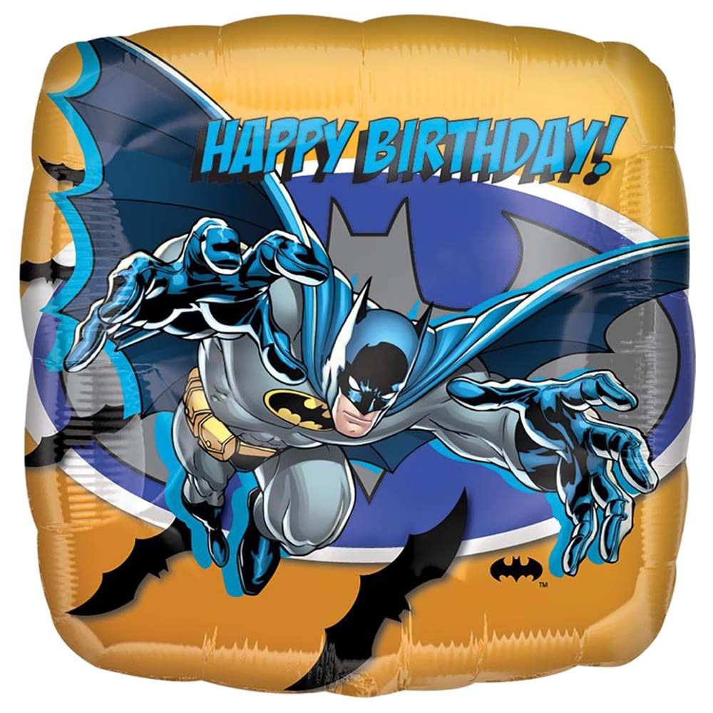 Batman Happy Birthday Foil Balloon