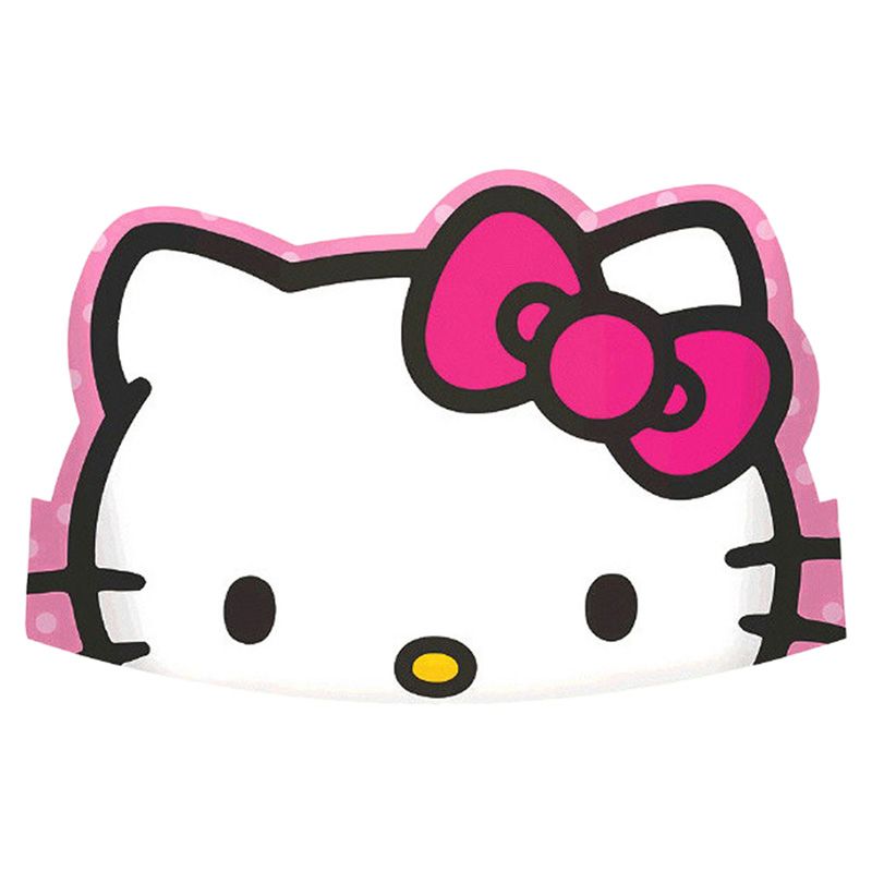 Hello Kitty Rainbow Die-Cut Paper Tiara(8pcs)