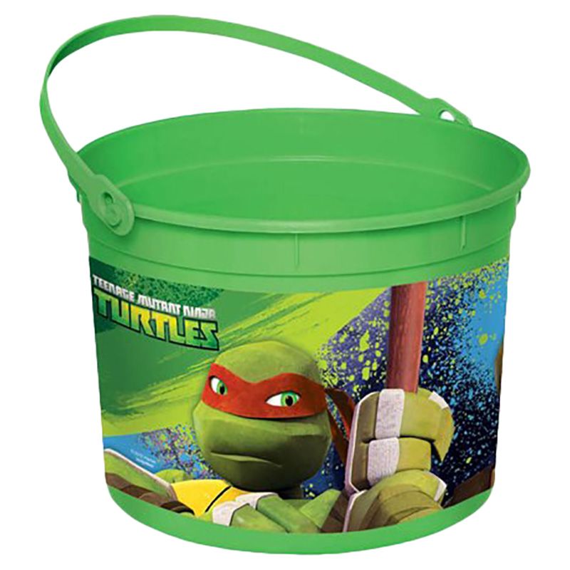 Teenage Mutant Ninja Turtles Plastic Favor Pail