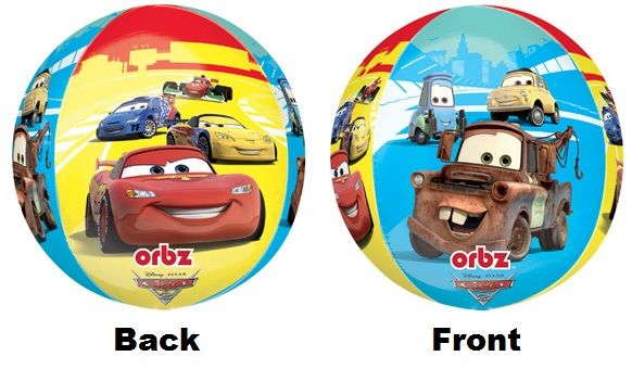 Orbz Cars Balloon - 1pc