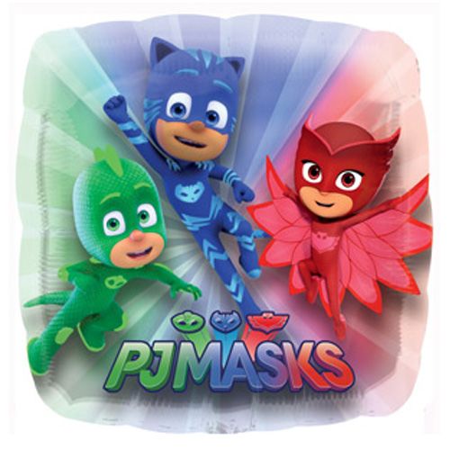 Party Centre - P45 Pj Masks Square Foil Balloon 28"
