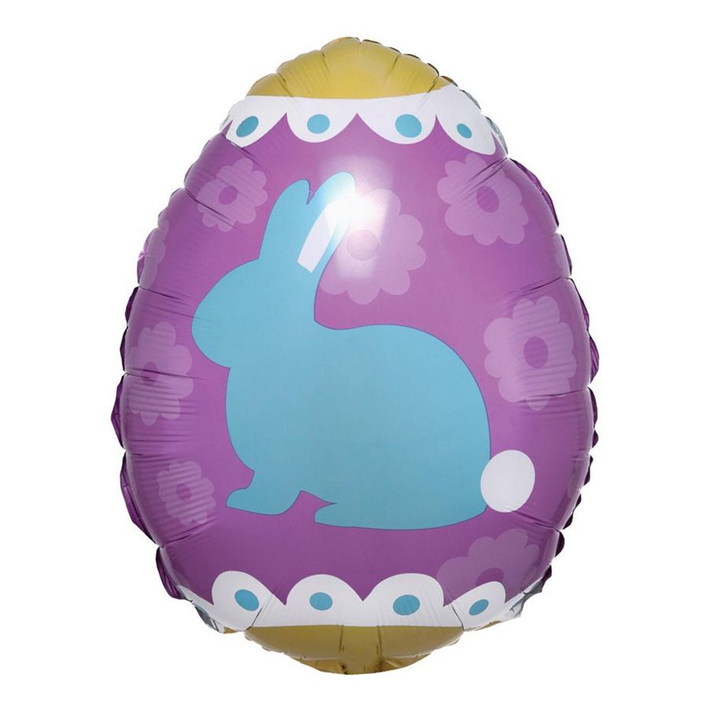Yellow And Blue Bunnies Junior Shape Balloon