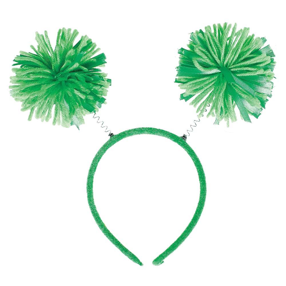 Pom Pom Head Bopper - Green