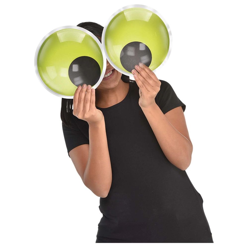 Party Centre - Jumbo Googly Eyeballs Photo Prop 9-inch