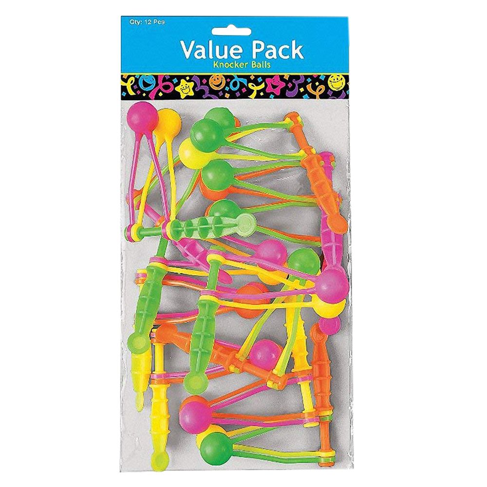 Party Centre - Knocker Ball Value Pack Favors 12pcs