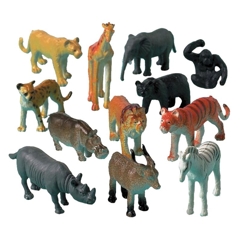 Party Centre - Jungle Animals 12pcs