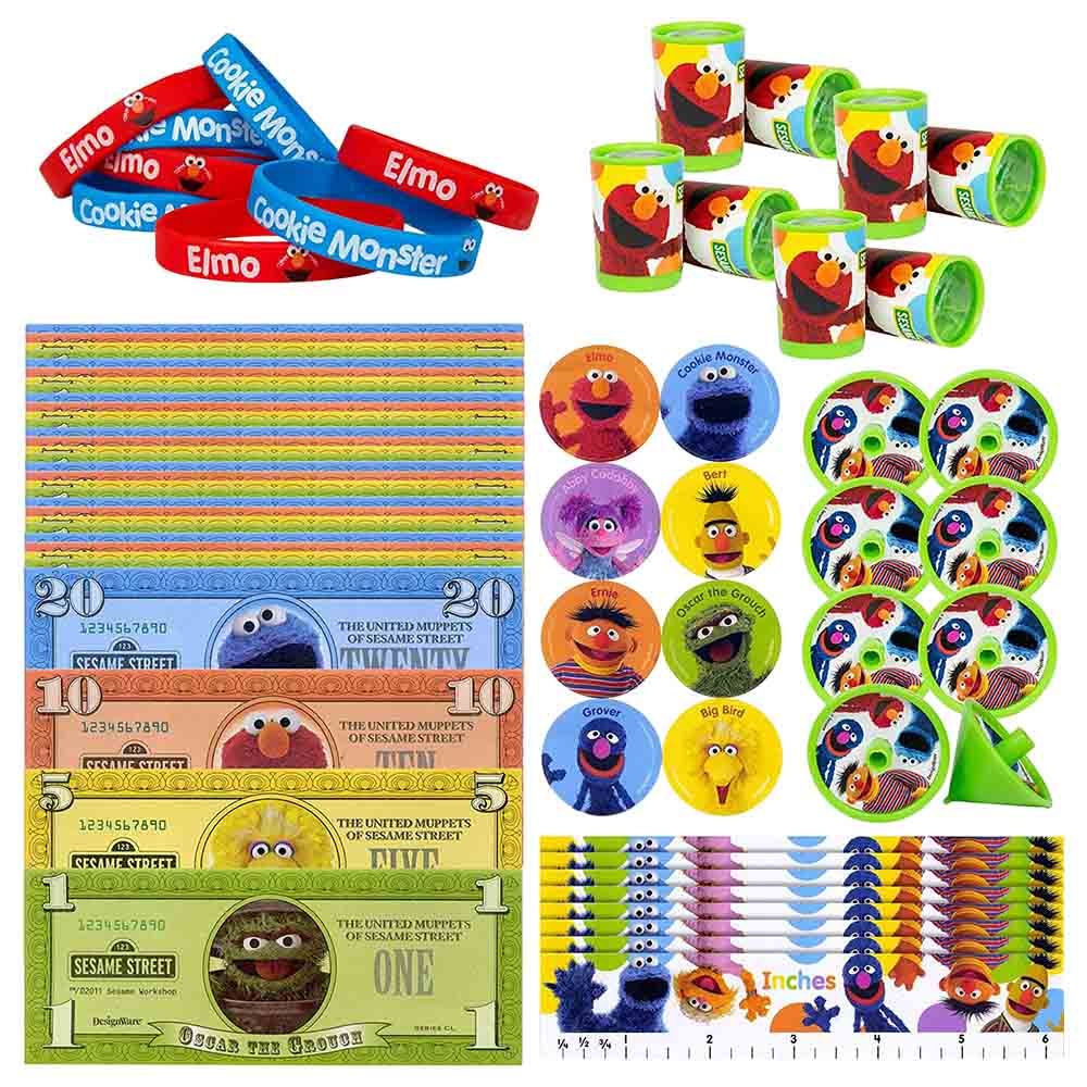 Party Centre - Sesame Street Favor Pack - 48pcs
