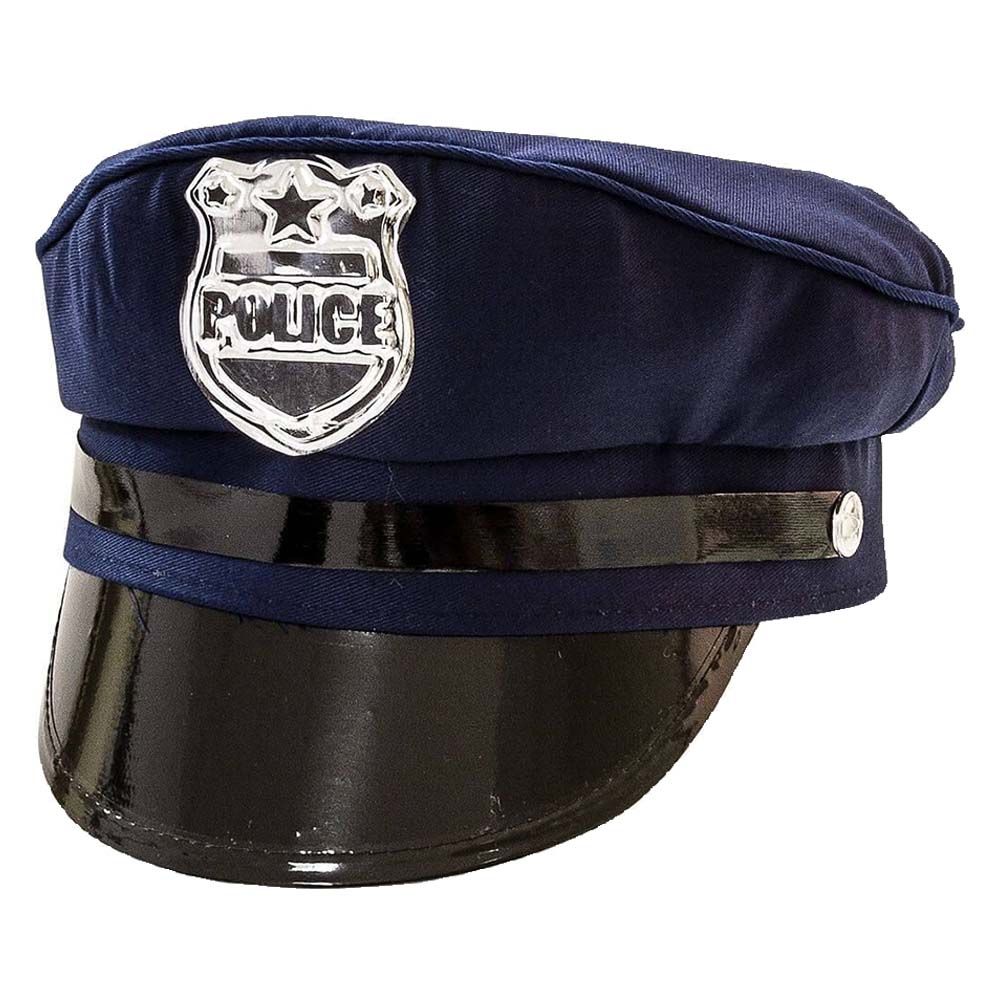 Police Hat - Blue