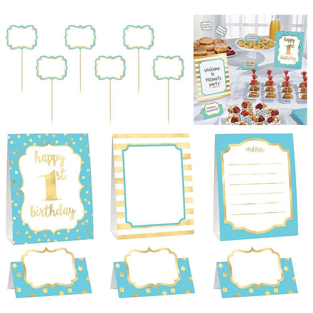 1st Birthday Buffet Decorating Kit