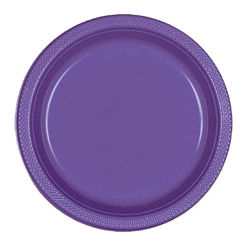 Amscan - Plates 9" 20pcs - New Purple