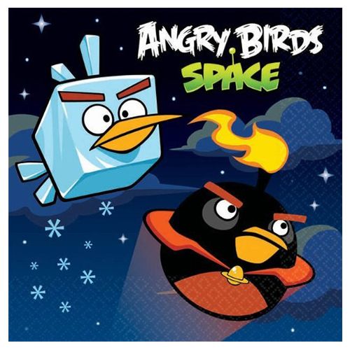 Amscan - Angry Birds Space Beverage Tissues 16pcs