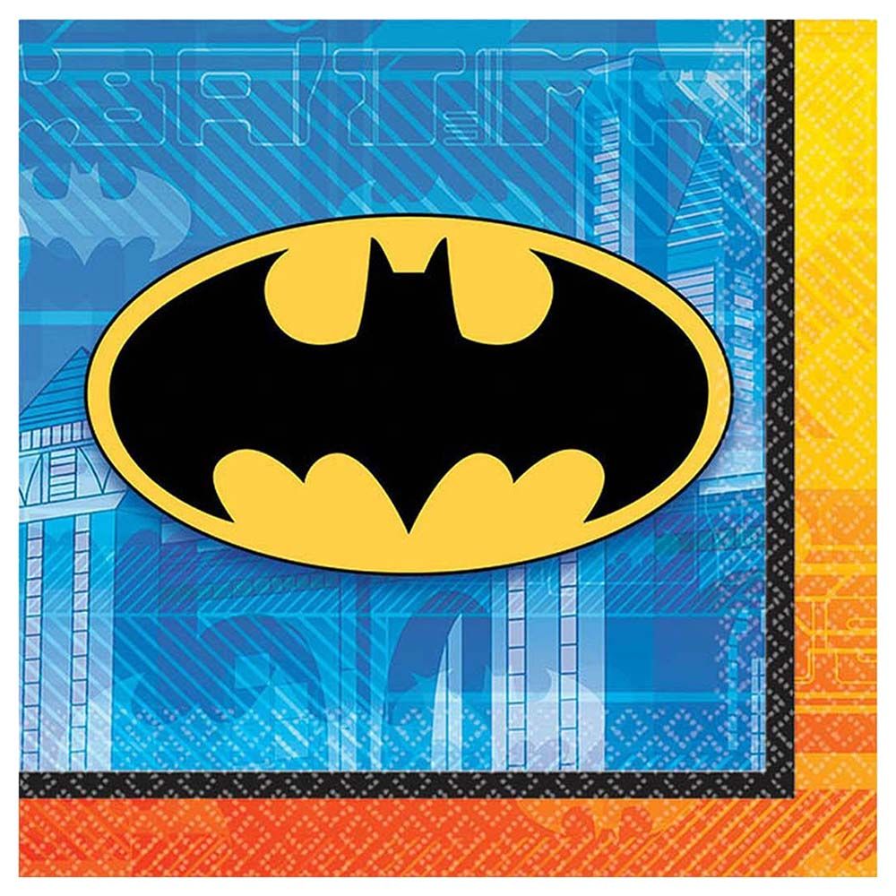 Batman Beverage Tissues Party Favor 16Pcs