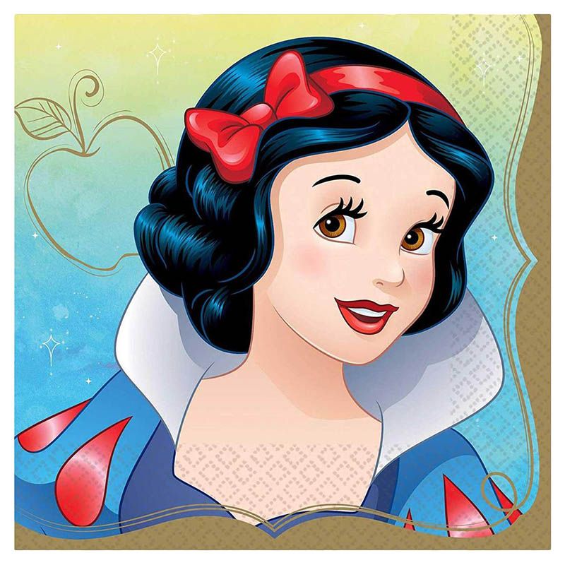 Snow White Lunch Tissues 16pcs