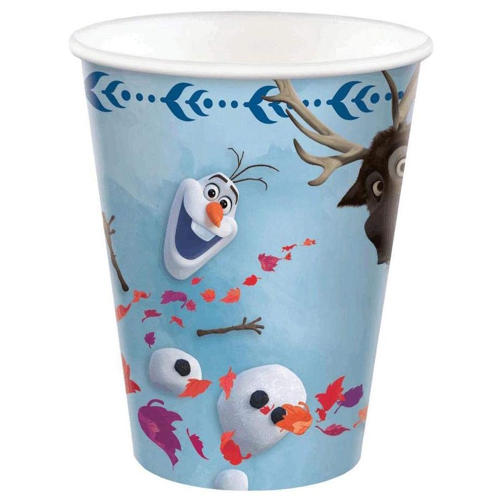 Party Centre - Frozen II Paper Cups 9oz, 8pcs