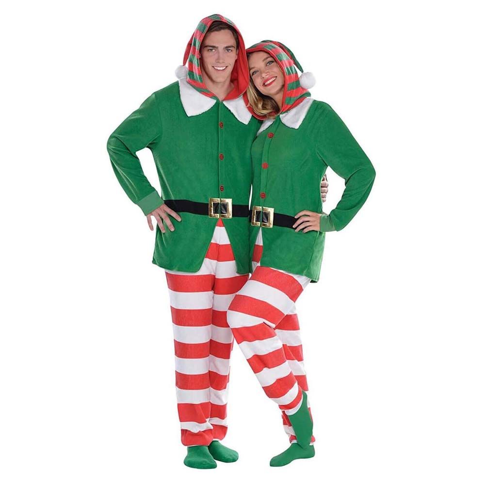 Costumes USA - Adult Elf Zipster Costume - Green