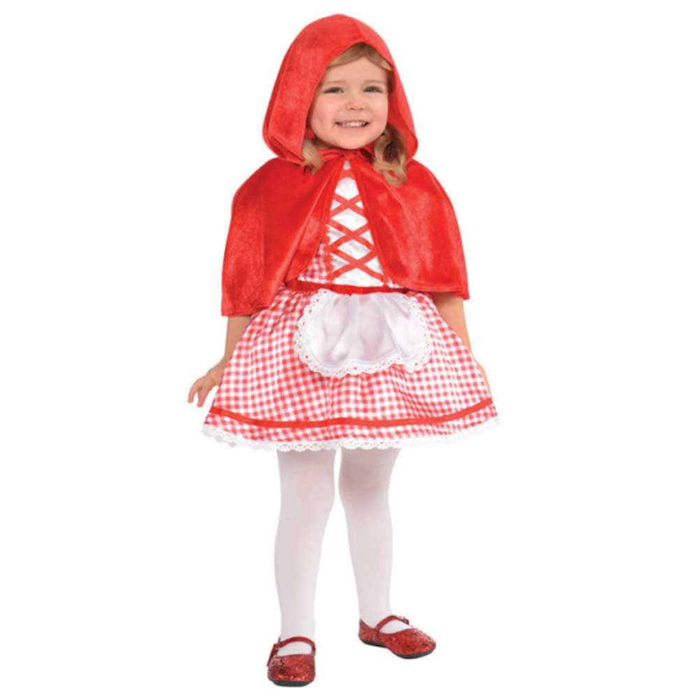 Party Centre - Little Red Riding Hood Costume - Red