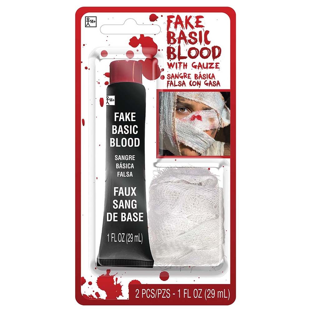 Costumes USA - Adult Blood with Gauze 1 FL OZ
