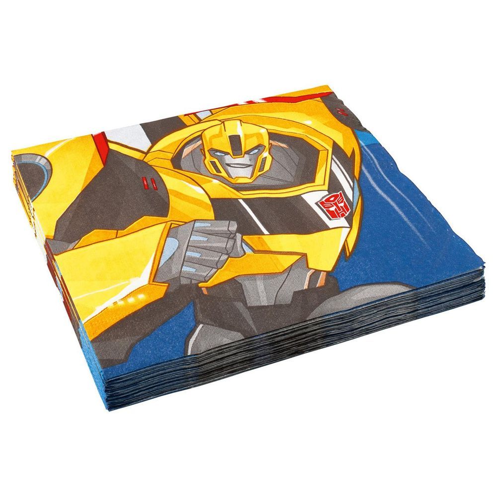 Party Centre - Transformers RID Lunch Tissues 20pcs
