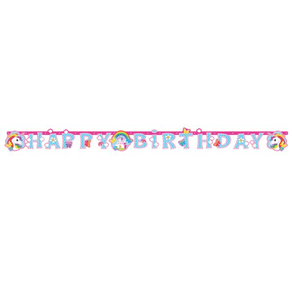 Unicorn Letter Banner