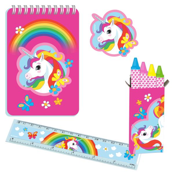 Party Centre - Unicorn Stationary Favor Set 20pcs