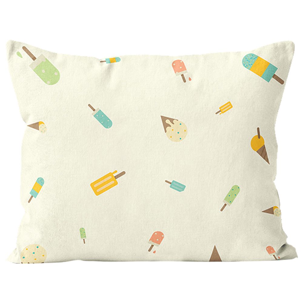 Boreas - 'Icecream Dream' 100% Organic Pillowcase 50 x 70 cm