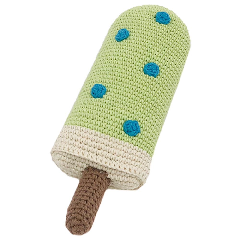 Boreas - Organic Green - Cream Green Sleeping Toy