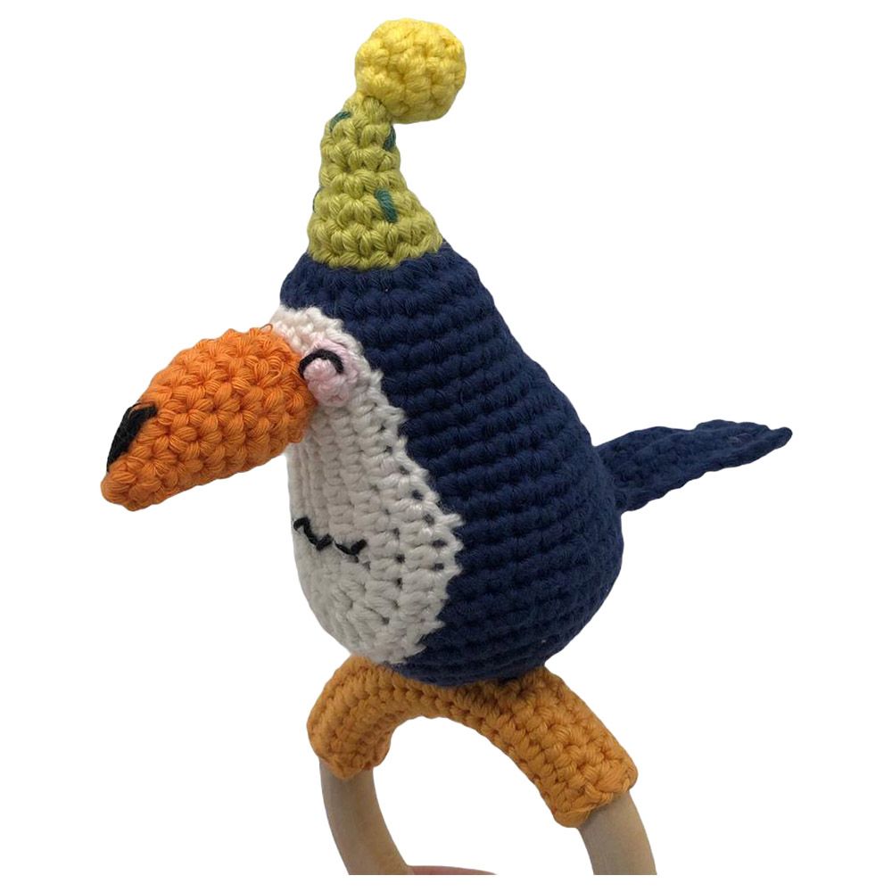 Boreas - Organic Tucan Teething Toy - Blue