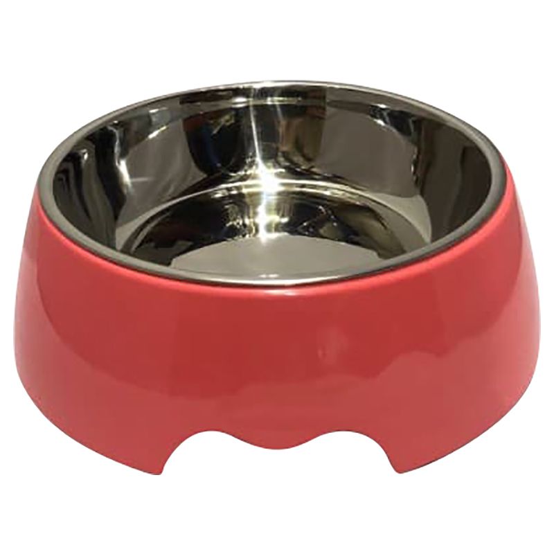 Petkin - Nutrapet Melamine Round Bowl Small - Peach