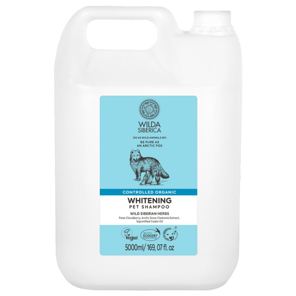 Wilda Siberica - Controlled Organic Whitening Pet Shampoo 5L