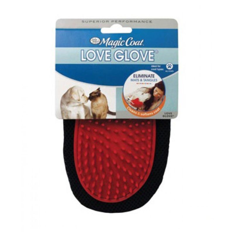 Four Paws - Magic Coat Love Glove Grooming Mitt One Size