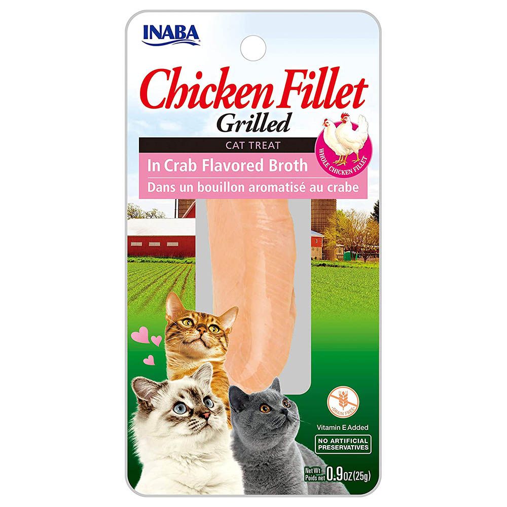 Inaba - Chicken In Crab Broth for Cats - 25G