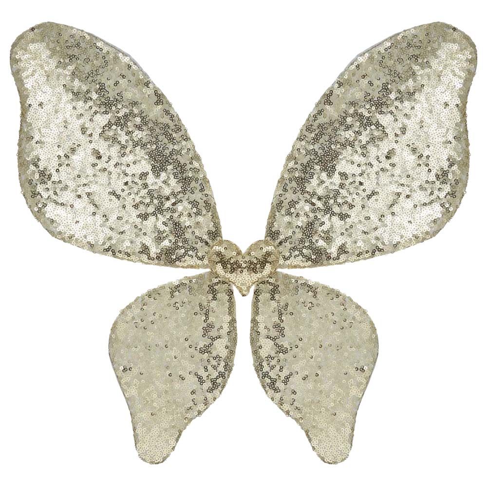 Mimi & Lula - Sparkle Sequin Wings - Gold