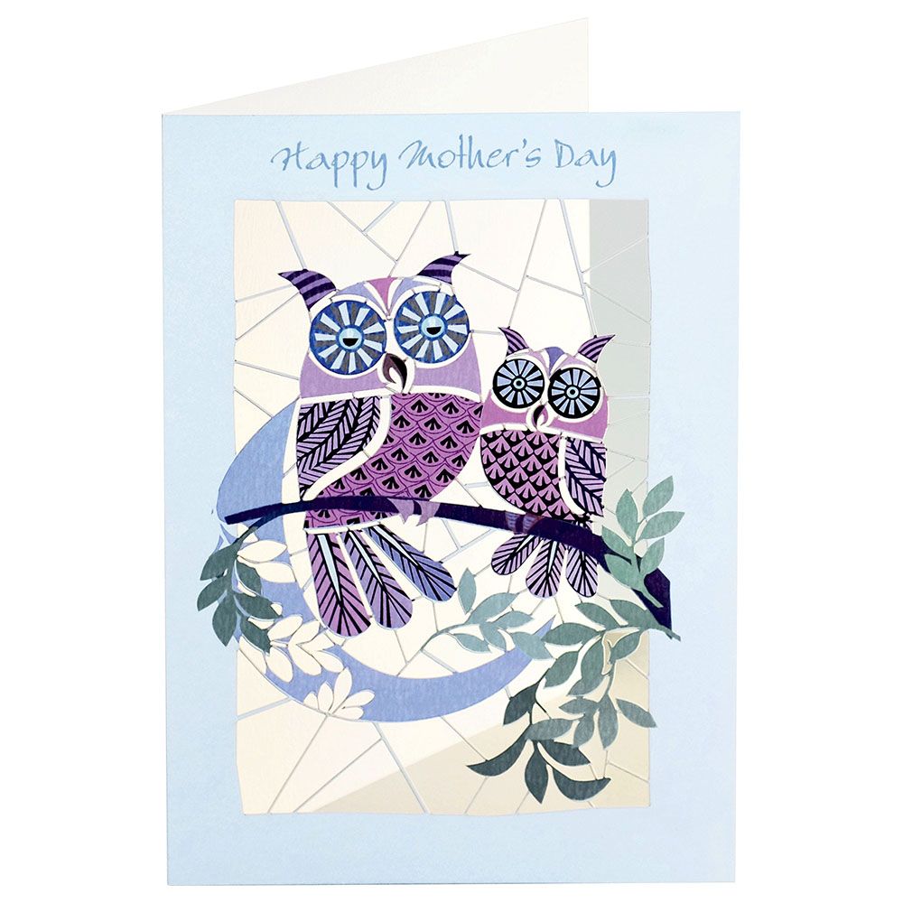 Forever Cards - Happy Mother's Day Owl Card