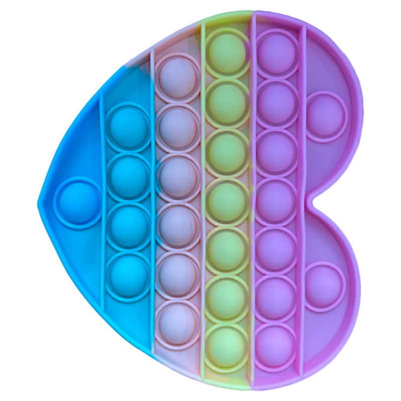 Pinak - Heart Shape Pop It Fidget Toys