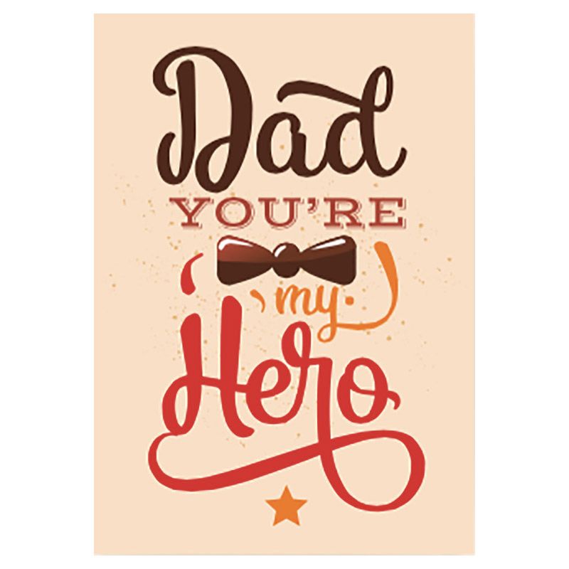 Pinak - Father's Day Dad Hero A6 Card