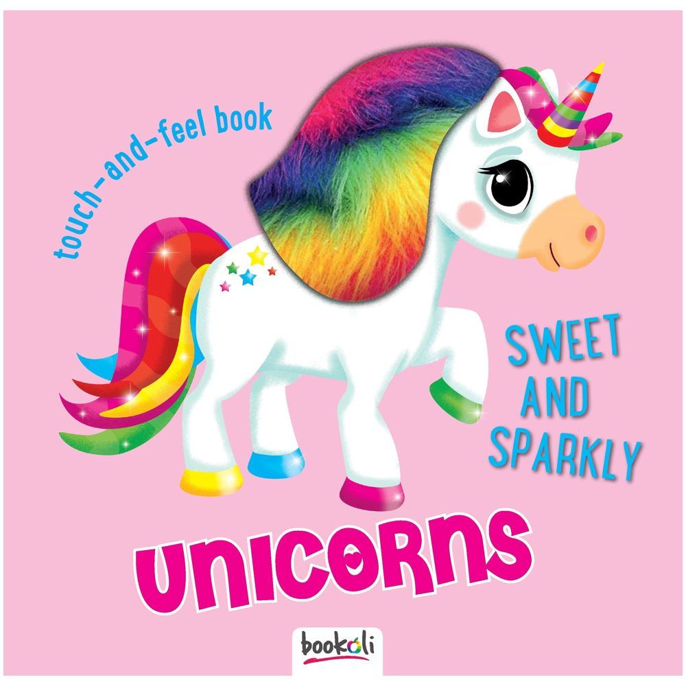 كتاب Touch and Feel Book Sweet Sparkly Unicorns