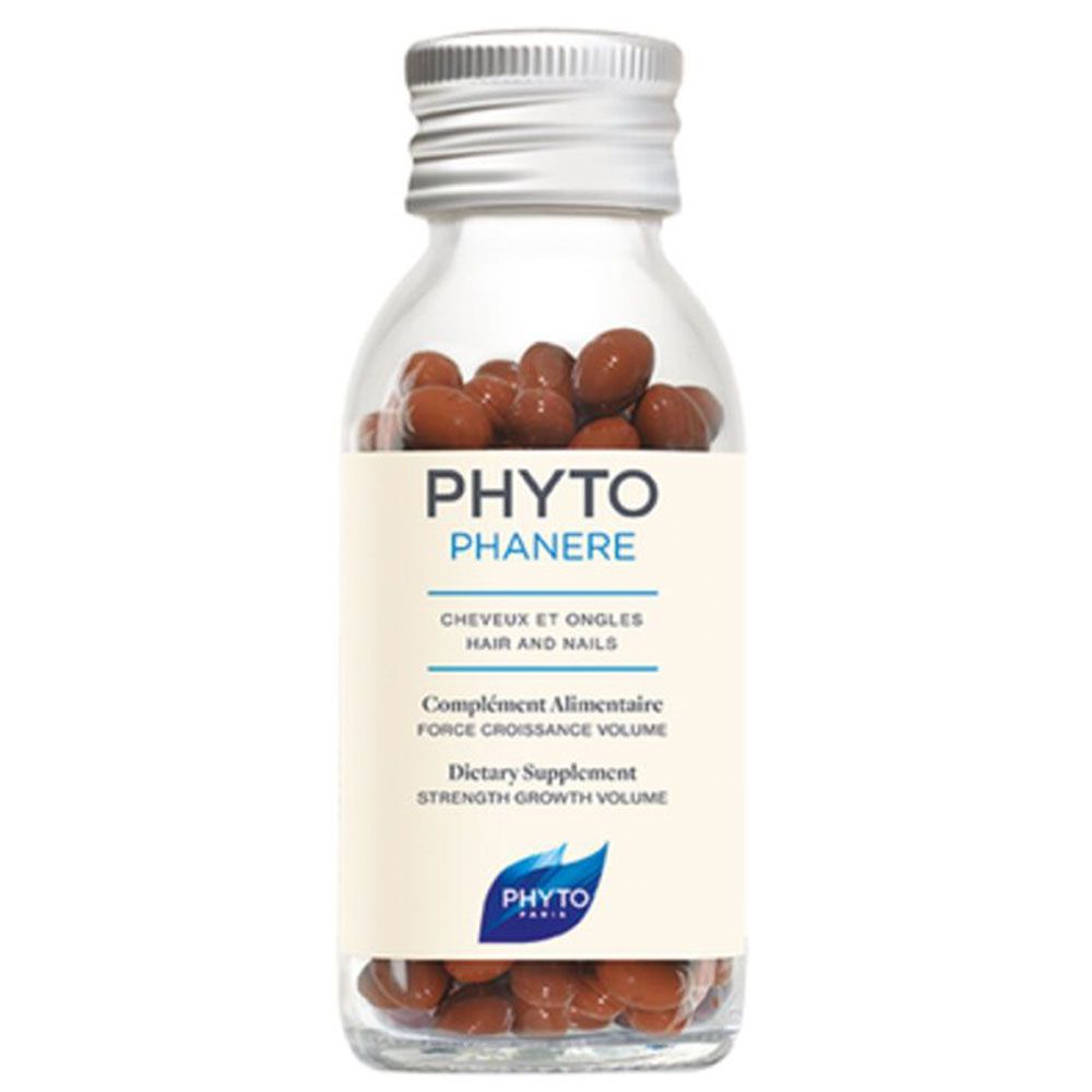Phyto - Phytophanere Capsules for Hair and Nail Strength, 120 Capsules