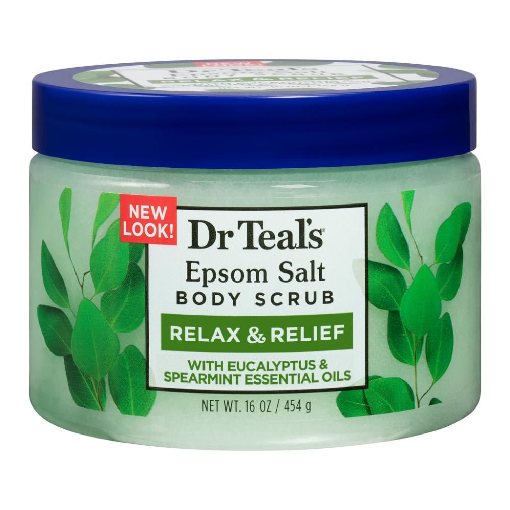 Dr Teal's - Epsom Salt Body Scrub Eucalyptus&Spearmint 454g